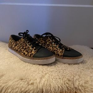 Cole Haan leopard sneakers